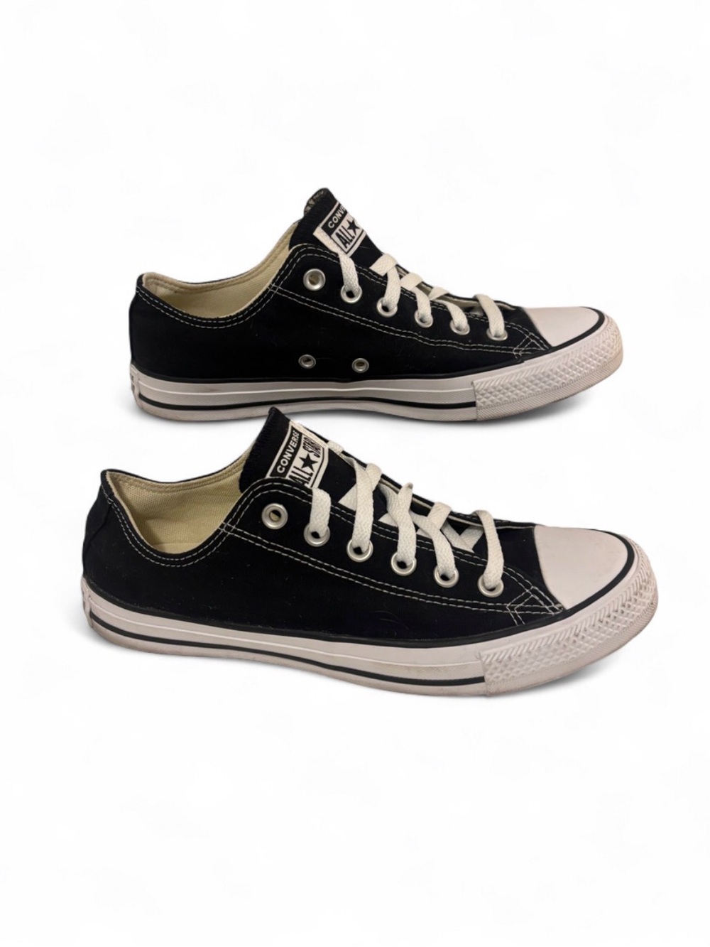 Black Converse All Star low top sneakers